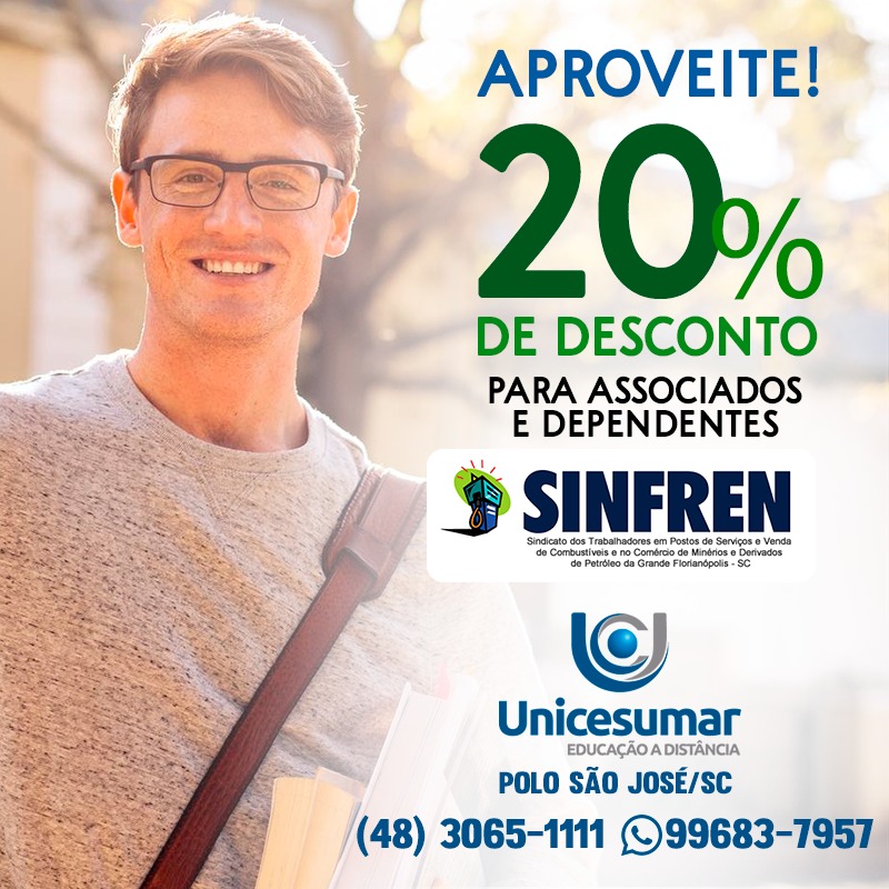 Sinfren e Unicesumar firmam convênio! 